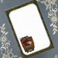 Personalized Kentucky Derby Green Notepad Stationery