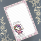 Personalized Coffee Unicorn, Touch My Coffee I Will Slap You So Hard Even Google Won't Be Able To Find You Notepad | Mrs B's Stationery