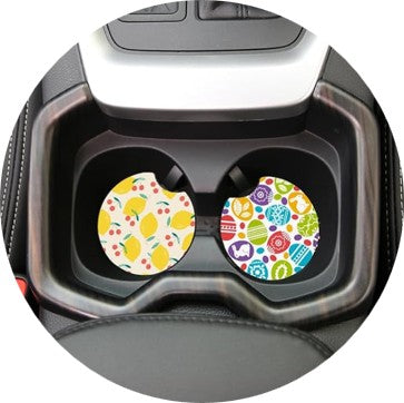 Mrs. B’s Swag Club Sunflower Bee Coaster (Desk or Car)