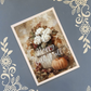 Happy Fall Y'all, Happy Birthday, Hydrangeas, Pumpkin, Autumn Greeting Card Bundle, 5x7 with Envelopes