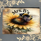 Mrs. B’s Swag Club Sunflower Bee Canvas Zipper Pouch