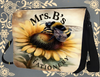 Mrs. B’s Swag Club Sunflower Bee Messenger Bag