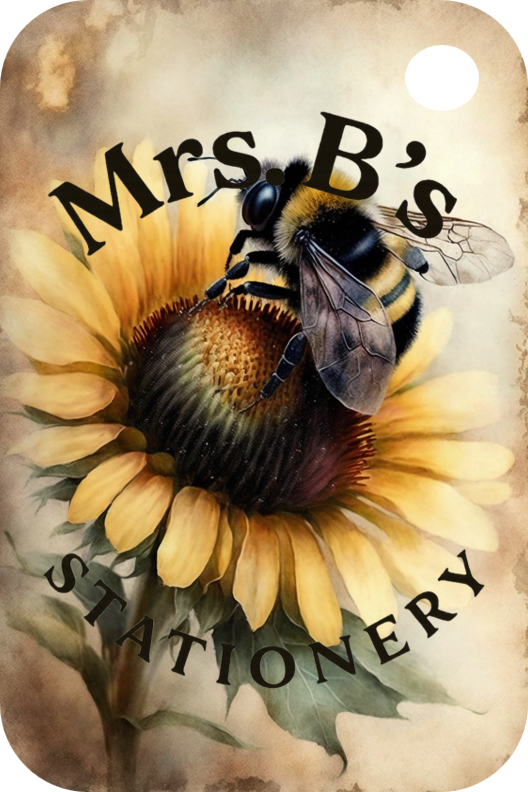 Mrs. B’s Swag Club Sunflower Bee Keychains & Bag Charms (Choose Your Shape)