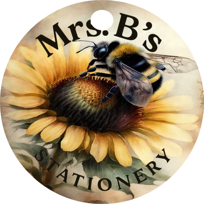 Mrs. B’s Swag Club Sunflower Bee Keychains & Bag Charms (Choose Your Shape)