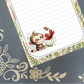 Personalized Monkey Business Notepad Stationery