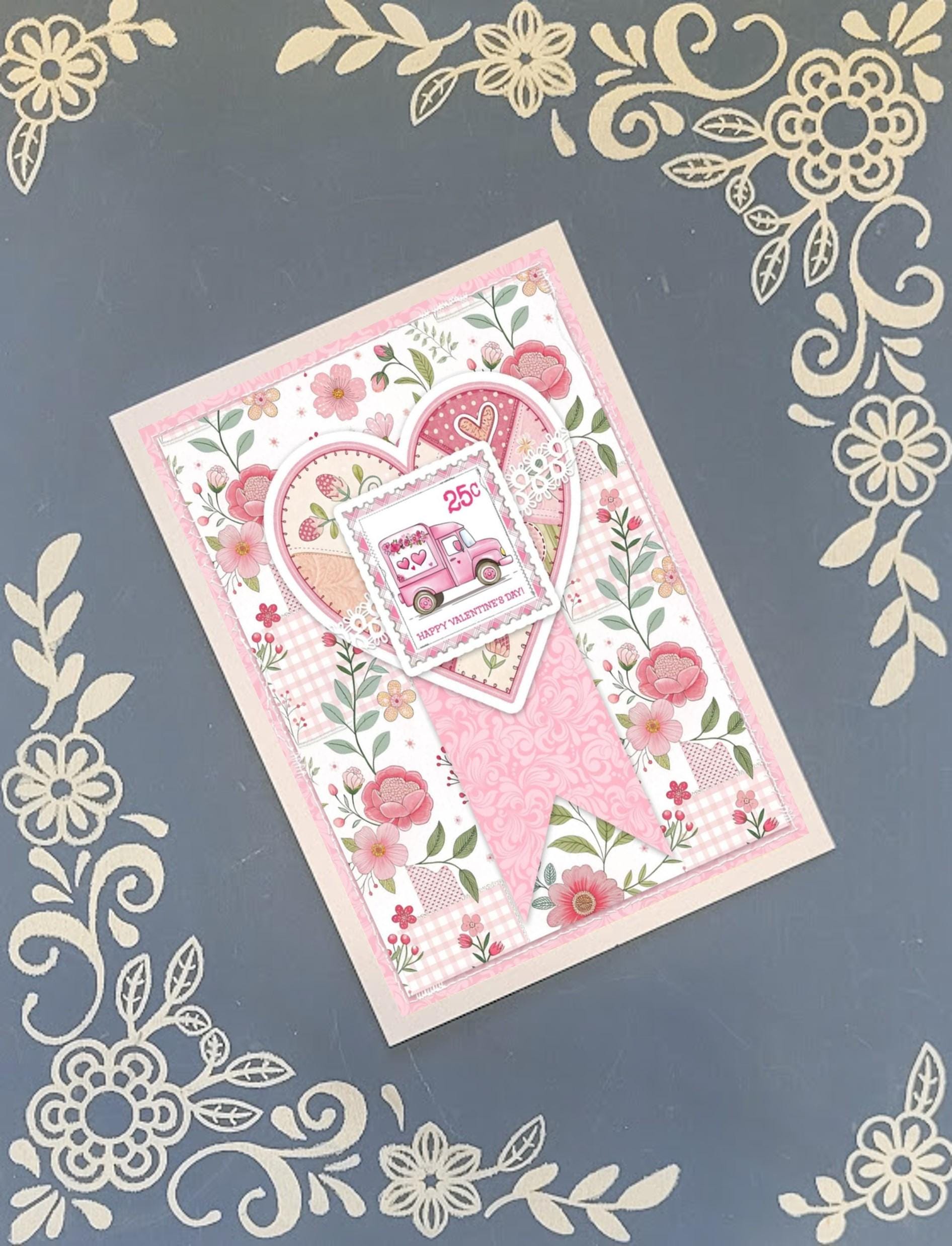 Valentine's Trucks Greeting Card Bundle