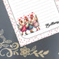 Personalized "Girls' Night Out" Hen Party Notepad, Valentine's Galentine's Notepad Stationery