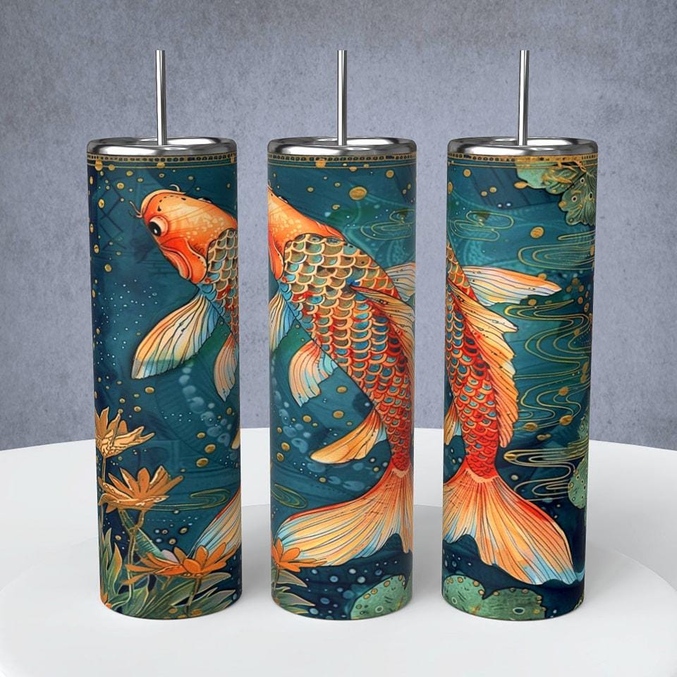 Fish, Fancy Fish Mug or Tumbler