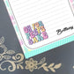 Personalized Oh For Peeps Sake Spring, Notepad Stationery