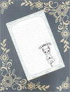 Personalized Yoga Namaste Llama = Llamaste, Yogi, Notepad Stationery