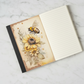 Bee & Sunflower 1 Rustic Covered Notebook