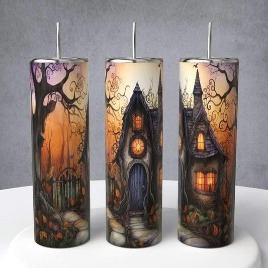 Spooky Cottage Mug or Tumbler
