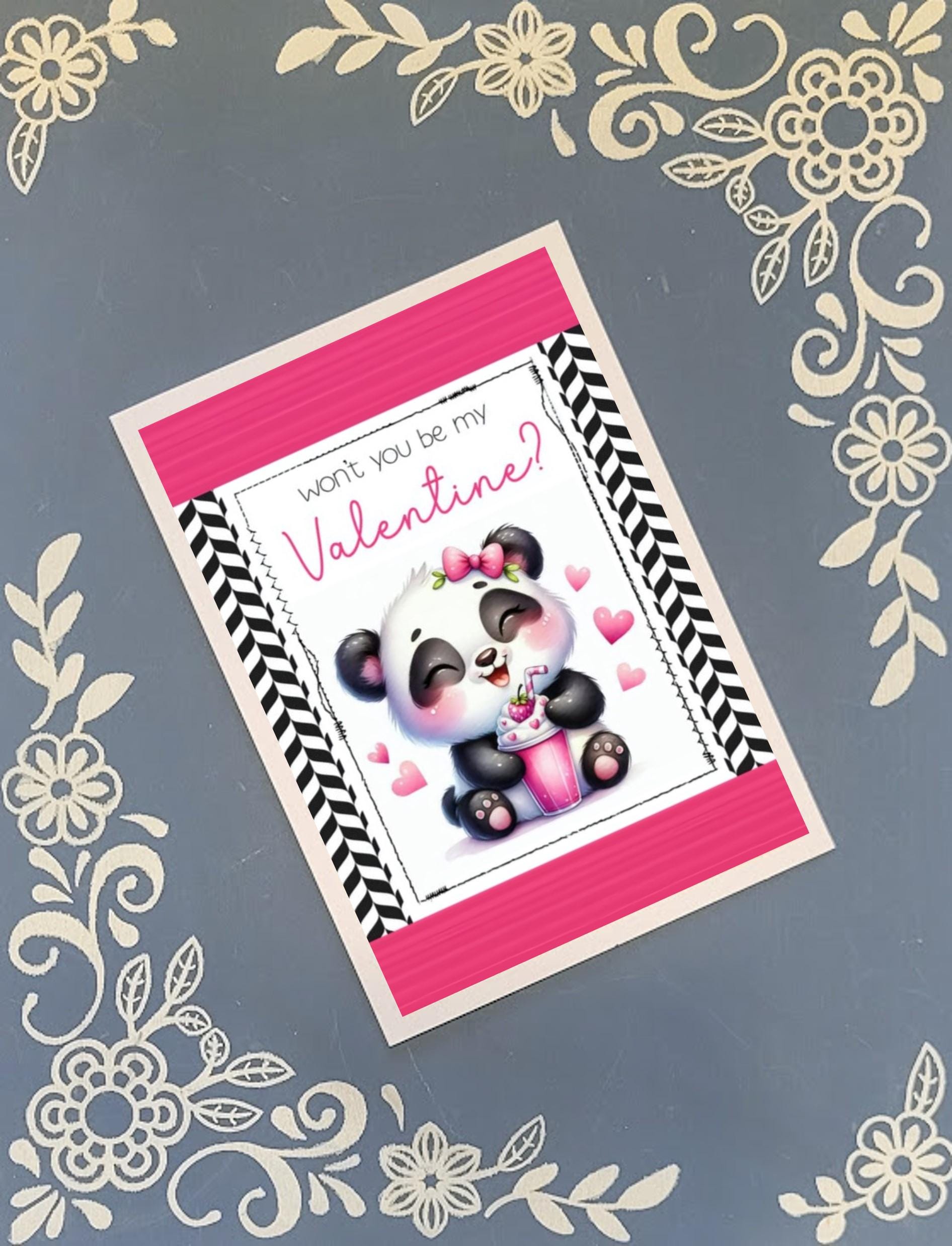 Valentine's Frame Greeting Card Bundle