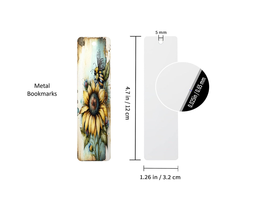 Personalized Custom Bookmark: Acrylic, Metal or Magnetic