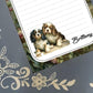 Personalized Dog, Cavalier King Charles Spaniel, Notepad Stationery