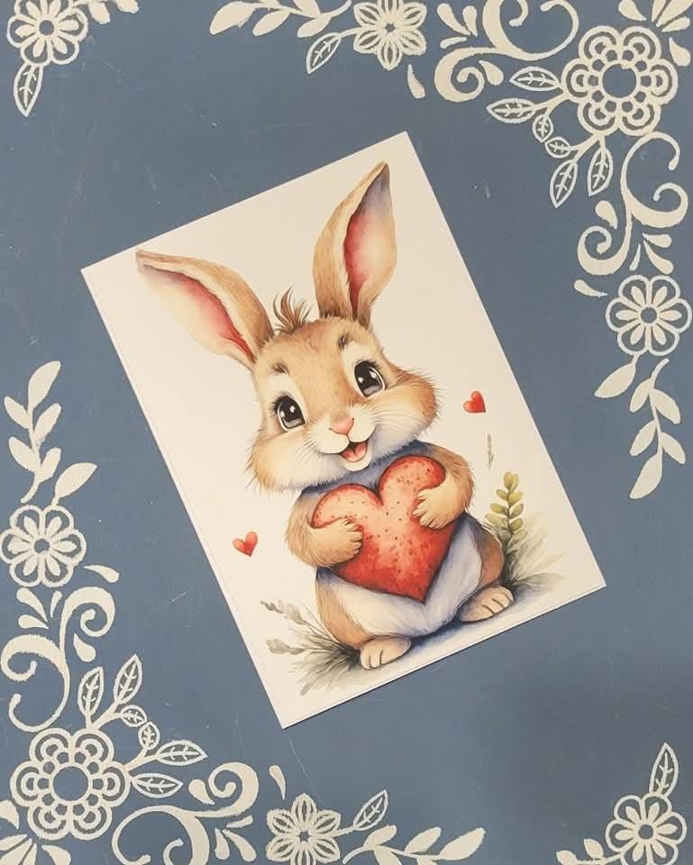 Valentine's Animal Greeting Card Bundle
