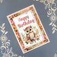 Cute Happy Birthday Animals 2, Greeting Card Bundle, 5x7 with Envelopes
