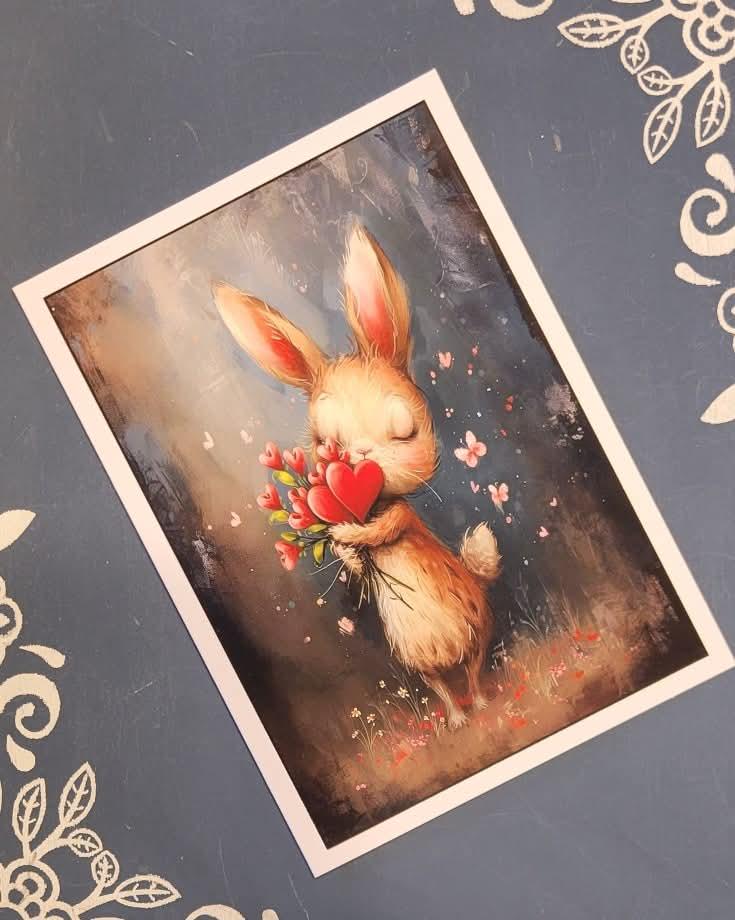 Valentine's Animal Greeting Card Bundle