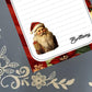Personalized Dear Santa, Santa Claus, Notepad Stationery