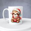 Christmas or Valentine's, Sloth, Mug or Tumbler