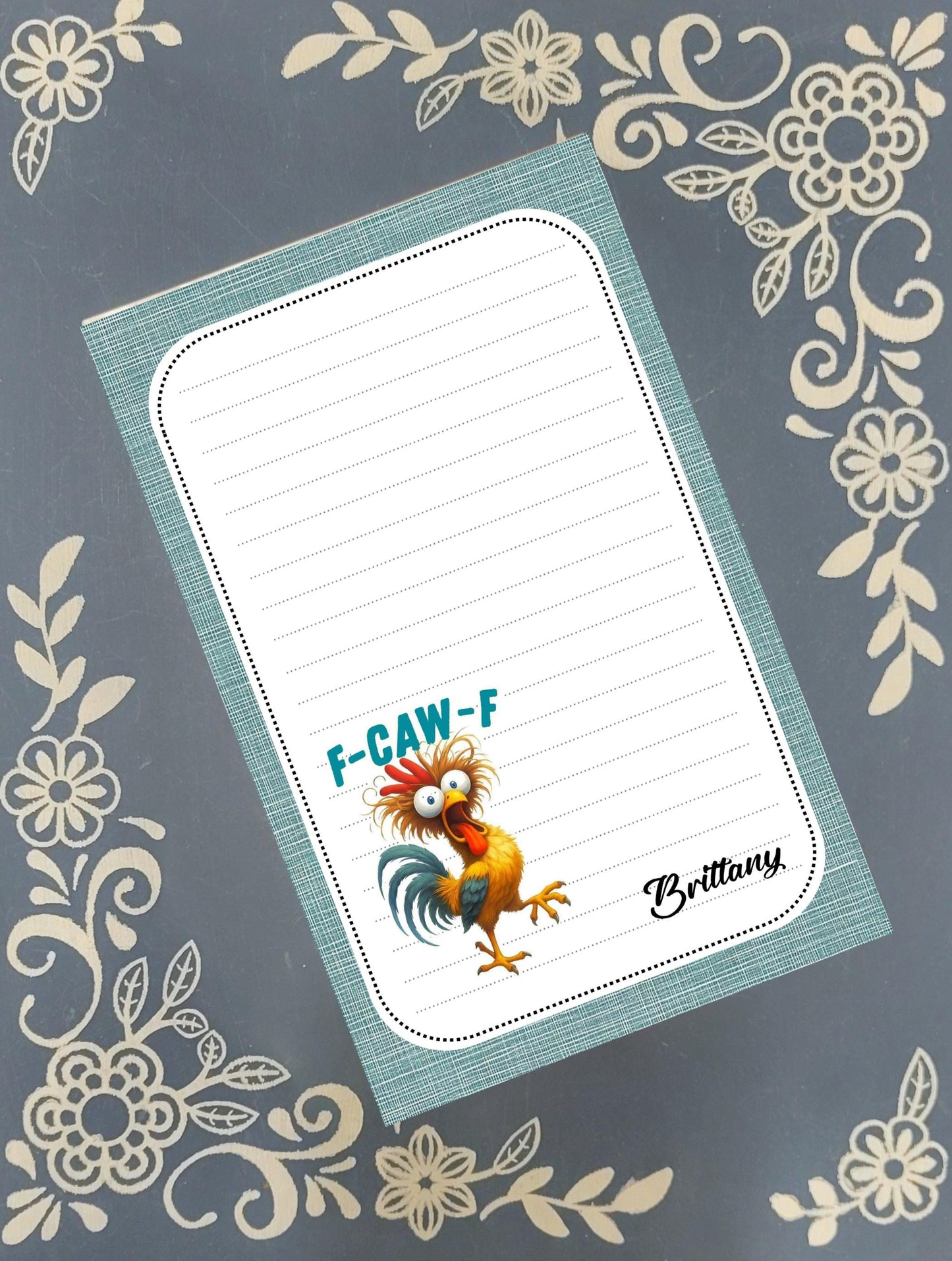 Chicken Notepad | Sarcastic "Foul Language" Stationery