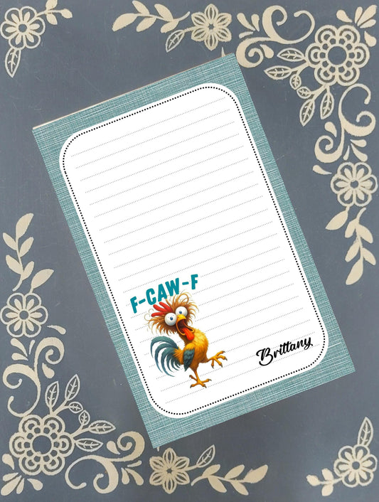 Chicken Notepad | Sarcastic "Foul Language" Stationery