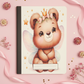 Bear, Adorable Winged Bear, Covered Notebook
