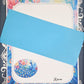 Personalized Peacock, Stationery Kit, Letter Writing Set, Snail Mail, Pen Pal
