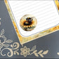 Personalized Bee and Sunflower 2, yellow, Notepad Stationery