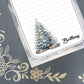 Personalized Christmas Tee, Christmas, Winter, Holiday, Notepad Stationery