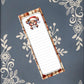 Christmas, Naughty List, Bear, Magnet Notepad List Pad