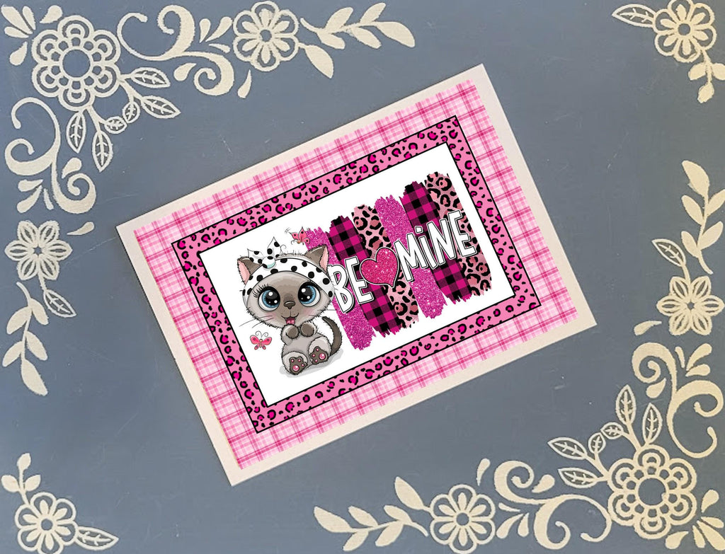 Valentine's Black & Pink Greeting Card Bundle