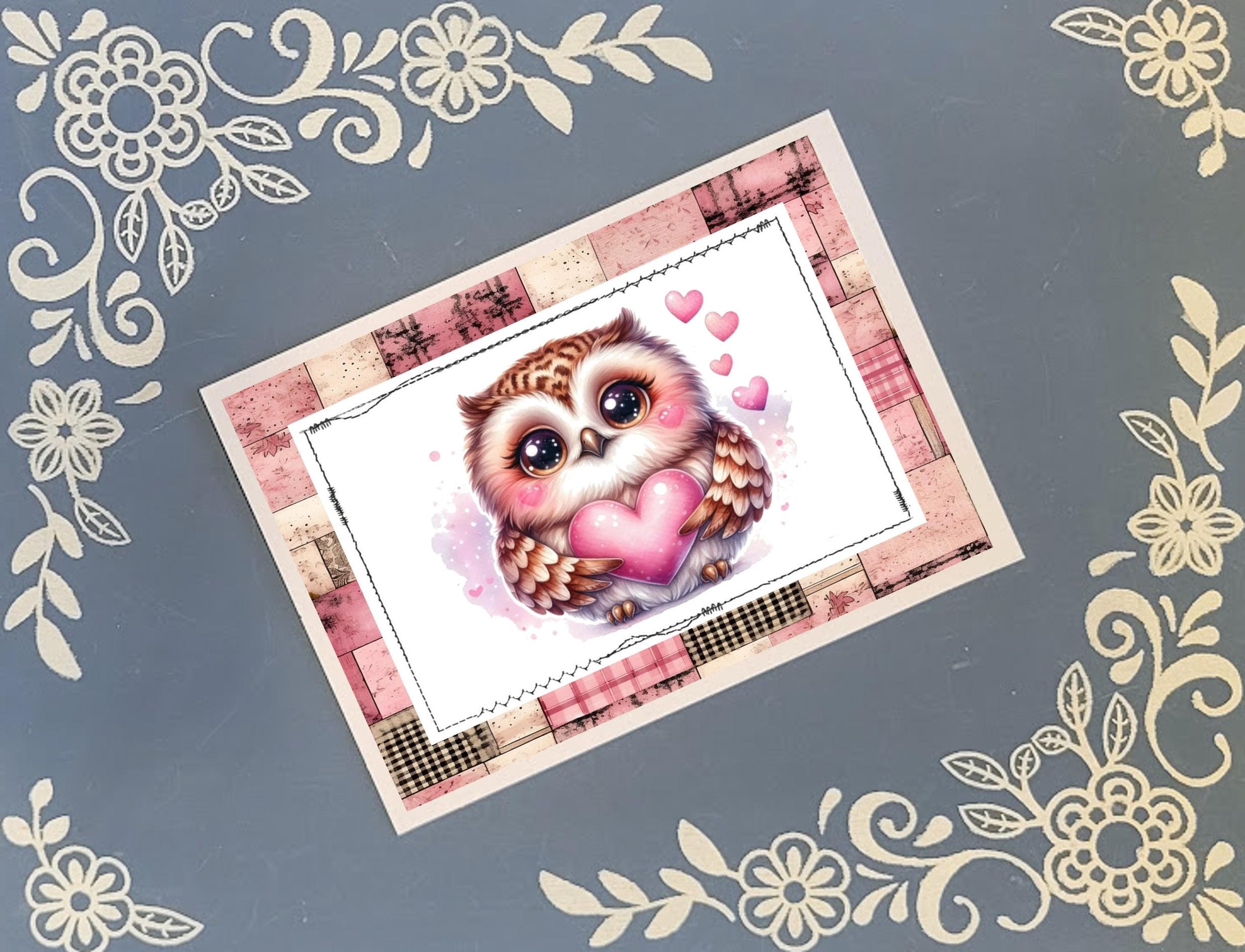 Valentine's Animals 2 Greeting Card Bundle