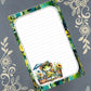 Personalized Frog Umbrella Notepad | Cute Whimsical Stationery