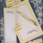 Custom Request, Personalized Notepad Stationery, Magnet List Pad, and Pen