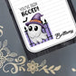 Personalized You've Been Booed, Ghost, Purple, Halloween, Notepad Stationery