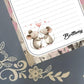 Personalized Valentine's, Will You Be Mine Mice, Love, Notepad Stationery