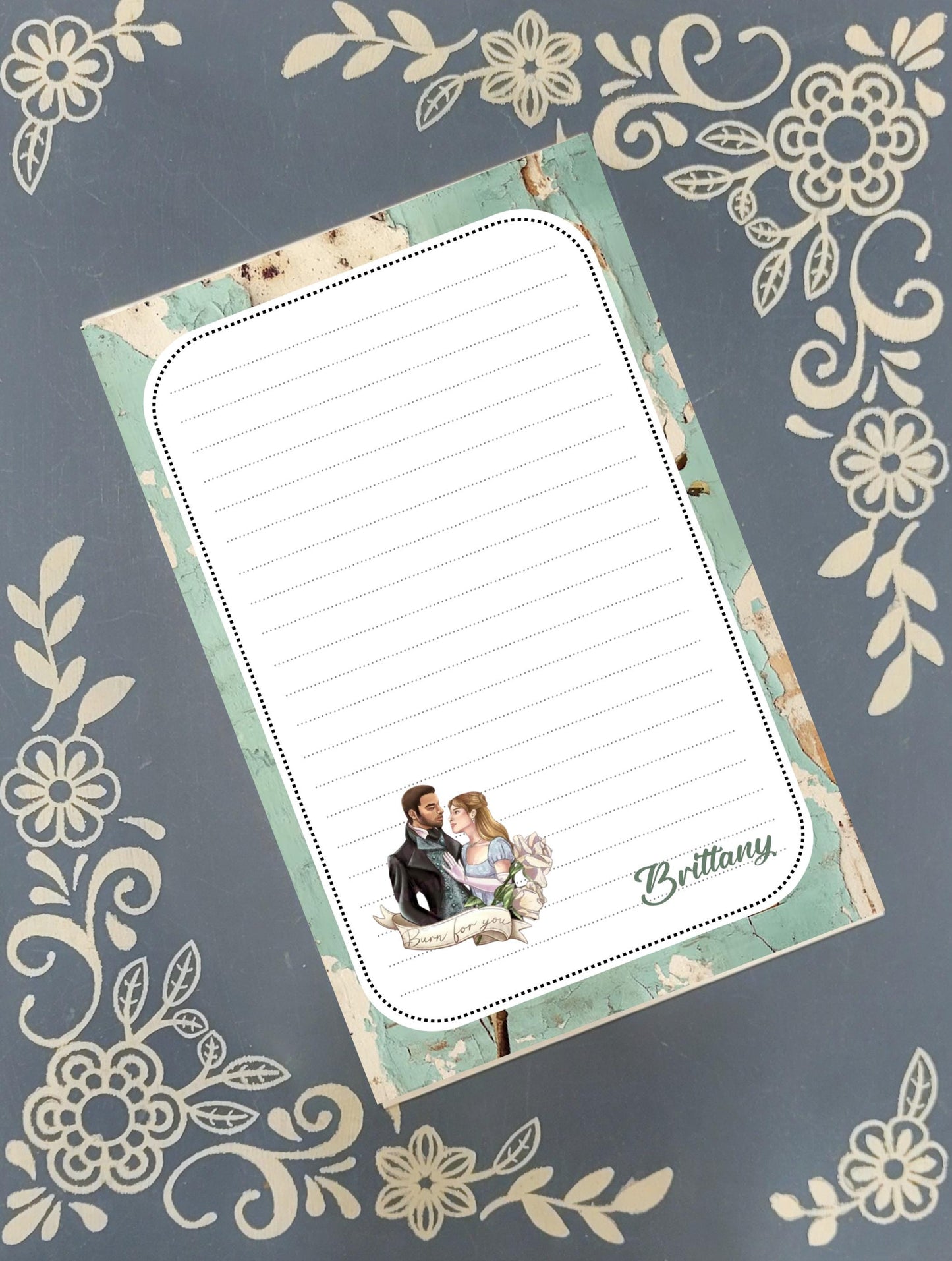 Personalized Daphne & Simon, Notepad Stationery