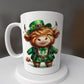 Irish Highland Cow Mug or Tumbler