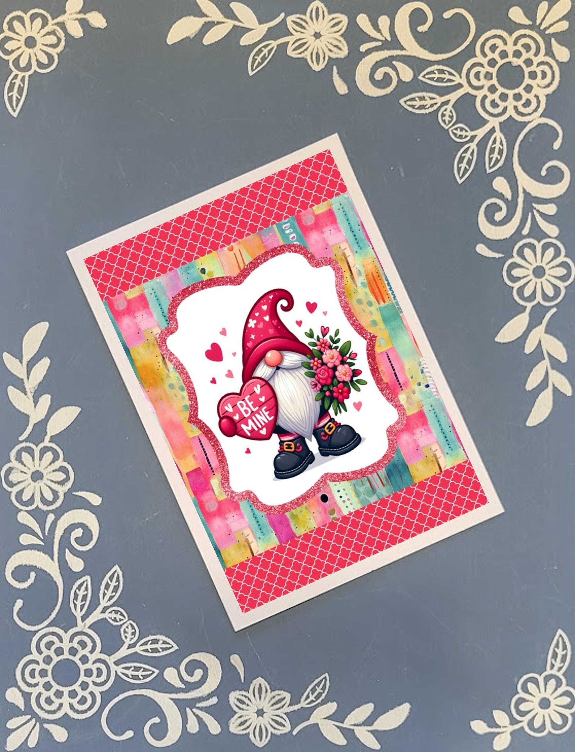 Valentine's Frame Greeting Card Bundle