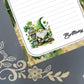 Personalized St. Patrick's Day, Green Gnome, Notepad Stationery