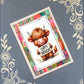 Cute Happy Birthday Animals 2, Greeting Card Bundle, 5x7 with Envelopes