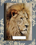 Lion, Covered Notebook