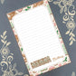Personalized Momma or Mama Gingerbread, Gingerbread Man, Gingerbread Cookie, Winter, Holiday, Notepad Stationery