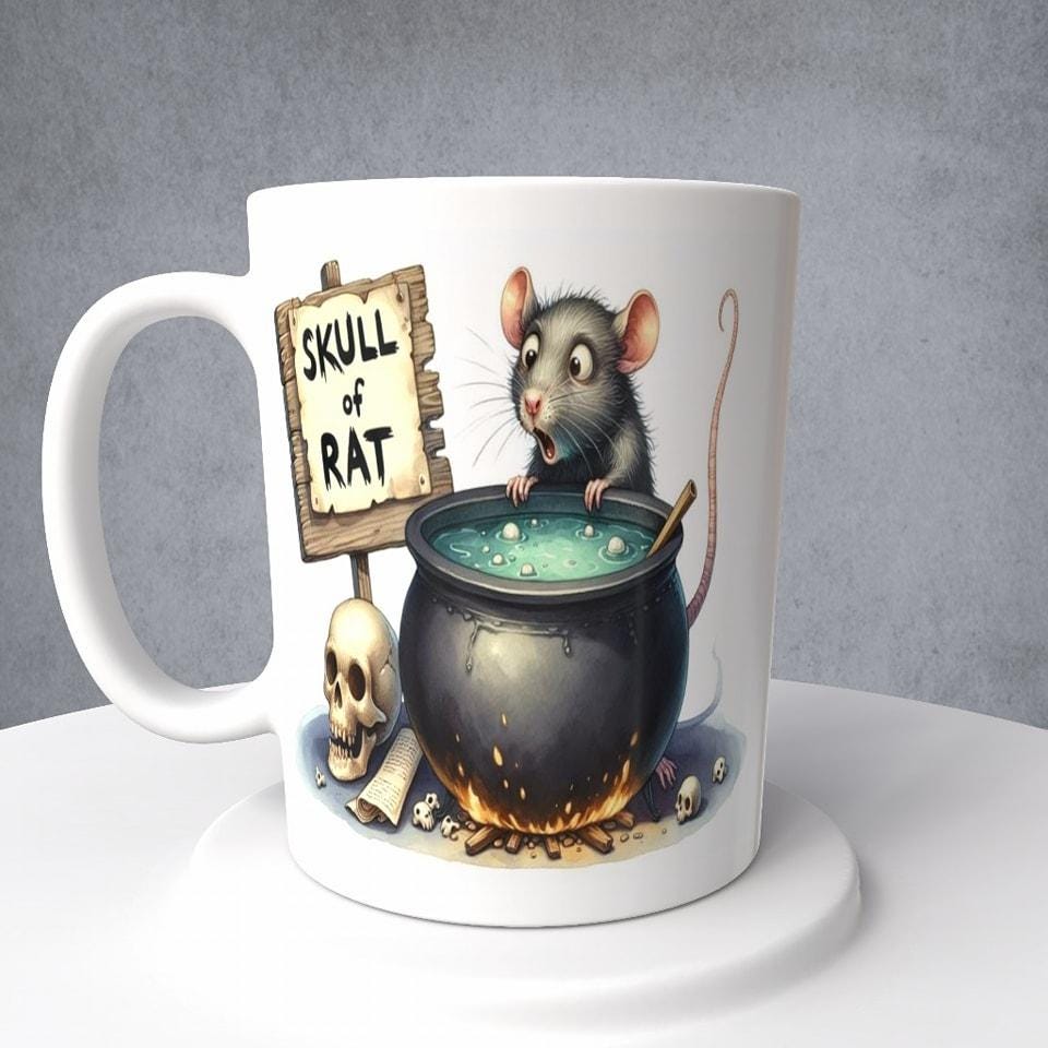 Potion, Skull of Rat Potion Mug or Tumbler