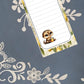 Otter with Lemonade, Magnet Notepad List pad