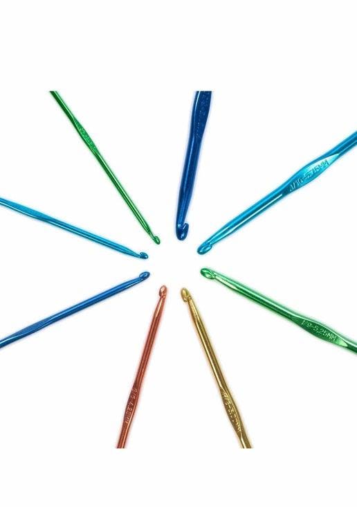 Personalized Ergonomic Crochet Hook | Custom Beaded Craft Tool