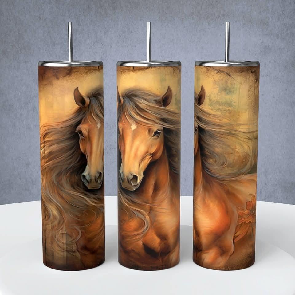 Horse, brown, Mug or Tumbler
