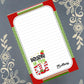 Personalized Believe in Your Elf, Christmas, Winter, Holiday, Notepad Stationery
