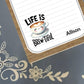 Personalized Coffee, Life is Brew-Tiful, Notepad Stationery